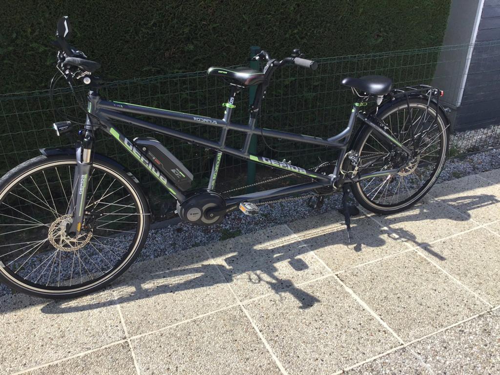 Tandem Gepida Rodanus elektrisch, Ophalen, Zo goed als nieuw