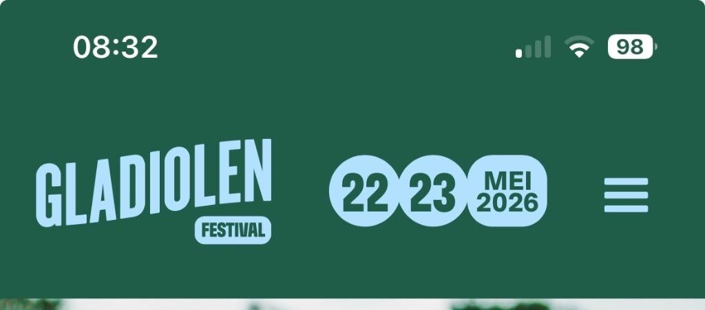 Gezocht: 1 of 2 tickets voor Gladiolen voor zat. 23 mei, Une personne, Mai