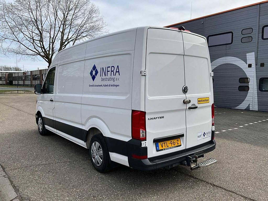 2018 Volkswagen Crafter 35 2.0 TDI Bedrijfswagen VTL-96-Z, Auto's, Gebruikt, Euro 6, Volkswagen, Bedrijf