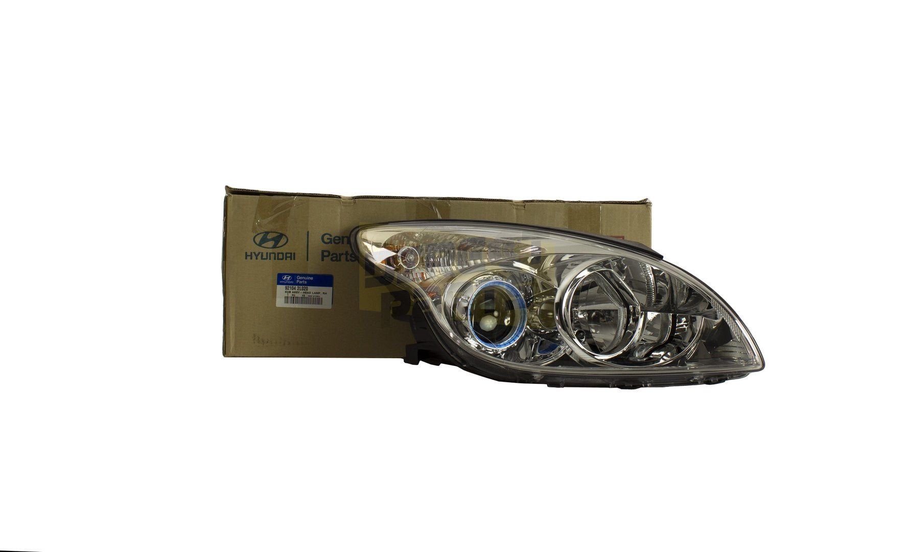 Hyundai i30 koplamp Rechts chrome Origineel! 921022L120, Auto-onderdelen, -, Verzenden, -, Nieuw