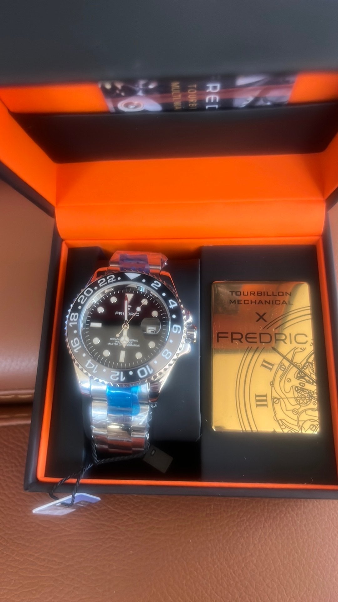 Nieuw knap uurwerk ongedragen, Handtassen en Accessoires, Horloges | Heren, Ophalen of Verzenden, Zo goed als nieuw