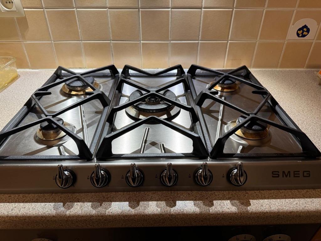 Smeg gas fornuis, Gaz, Encastré, Enlèvement, Utilisé