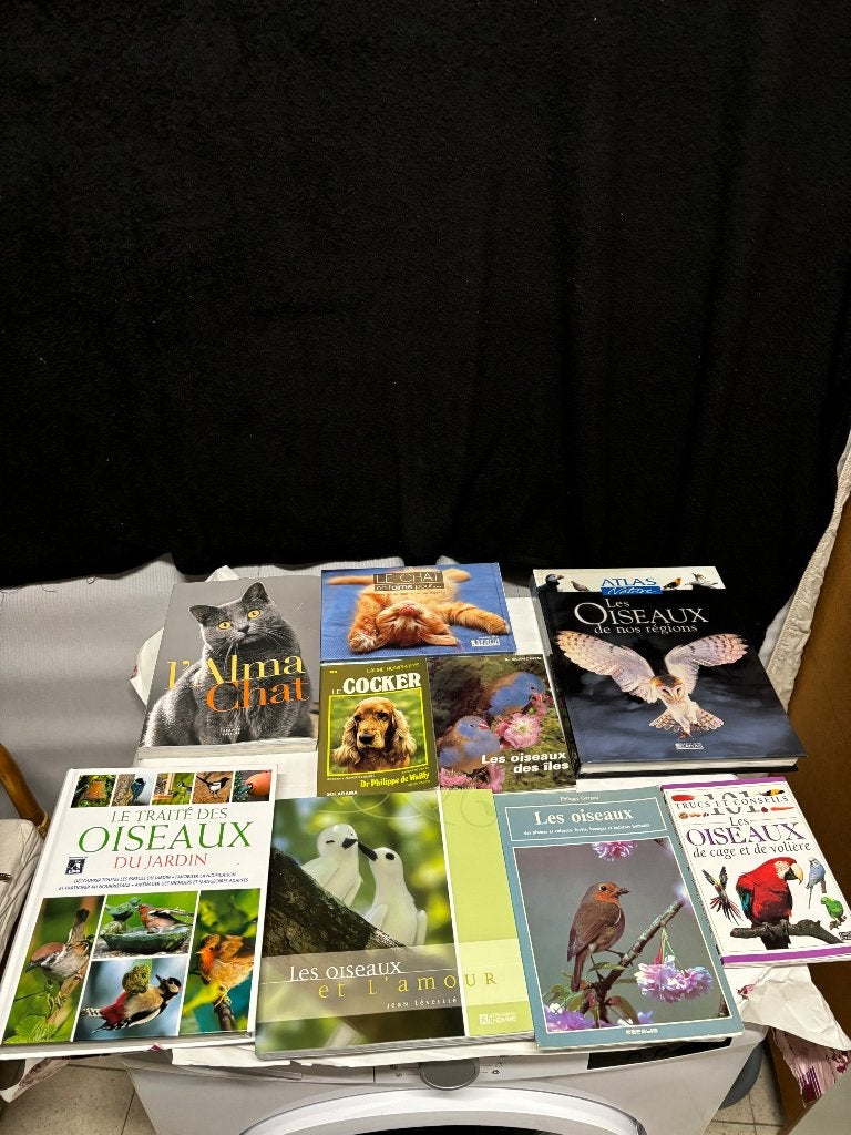 Lot de 16 livres : Nature, Animaux & Voyages (Albums photos), Livres, Animaux & Animaux domestiques, Enlèvement, Chiens