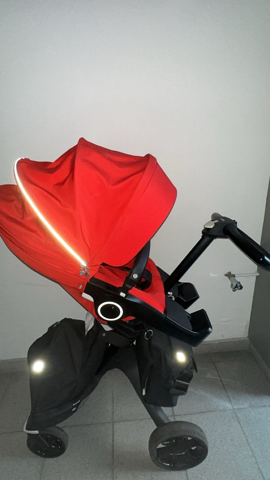 Luxe kinderwagen compleet pakket – nieuwprijs  €1.800, Enlèvement, Comme neuf, Couverture pieds