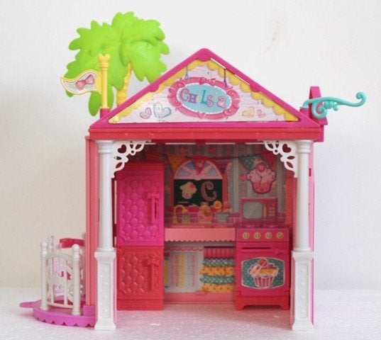 Barbie Chelsea Clubhouse – Speelhuis met pop – BDG50, Kinderen en Baby's, Ophalen of Verzenden, Zo goed als nieuw, Barbie