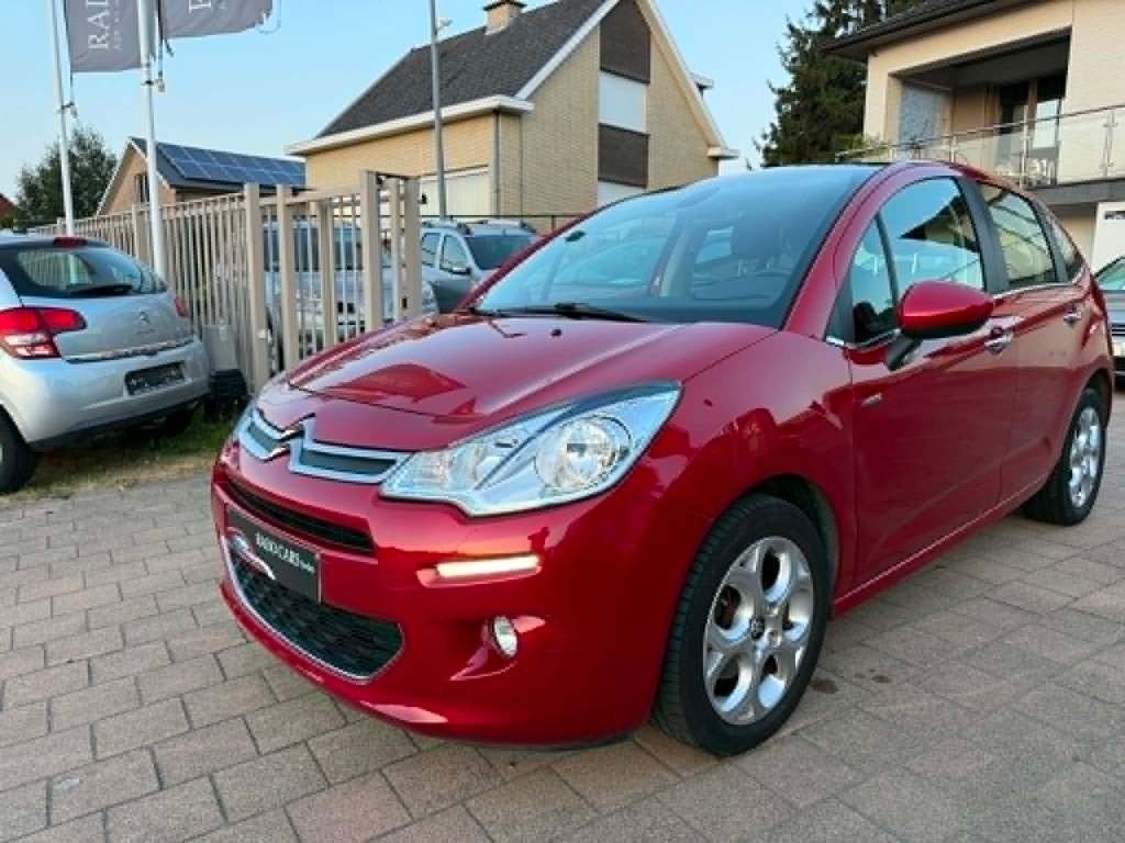 Citroen C3 Automatic à partir de 2014... 42000 km, Rouge, Euro 5, Entreprise, Capteur de stationnement