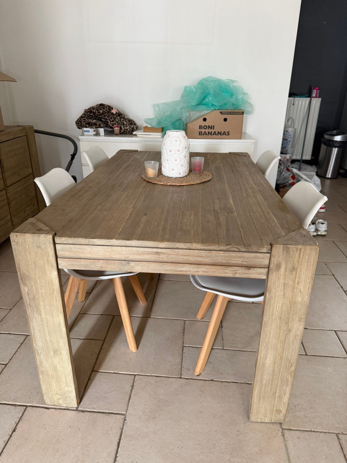 Salle a manger, table + meubles, Maison & Meubles, Enlèvement