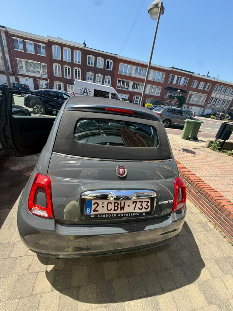 Fiat 500 c mild hybride, Auto's, Android Auto, Handgeschakeld, Particulier, Stadsauto