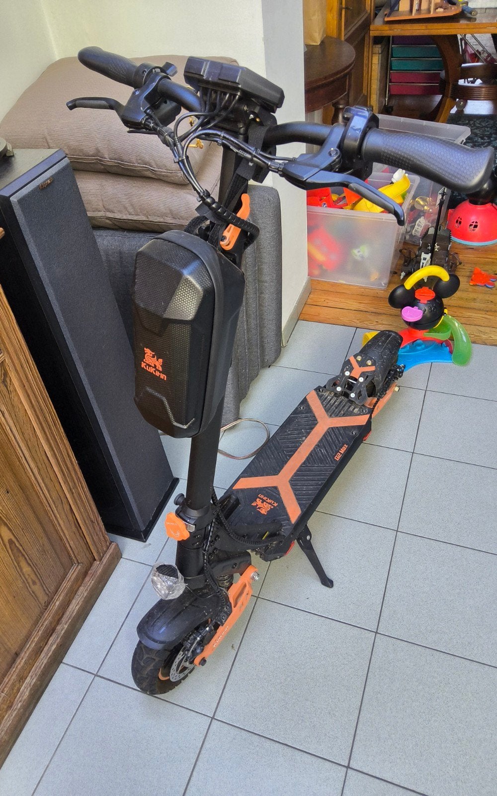 trottinette est impeccable, Enlèvement, Comme neuf, Step électrique (E-scooter), Kukirin G2 pro