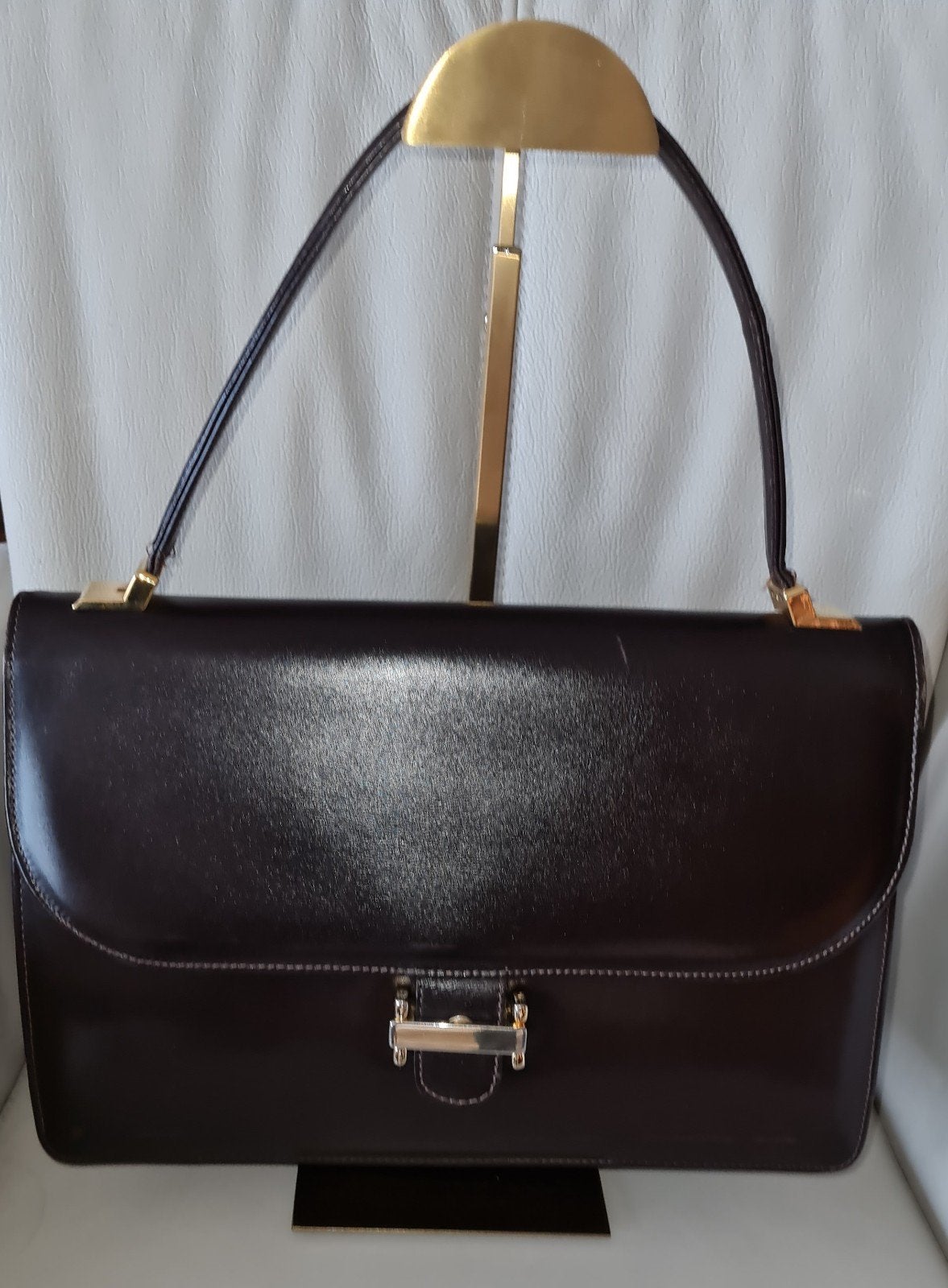 très beau sac à main vintage rétro, Enlèvement ou Envoi, Sac à main