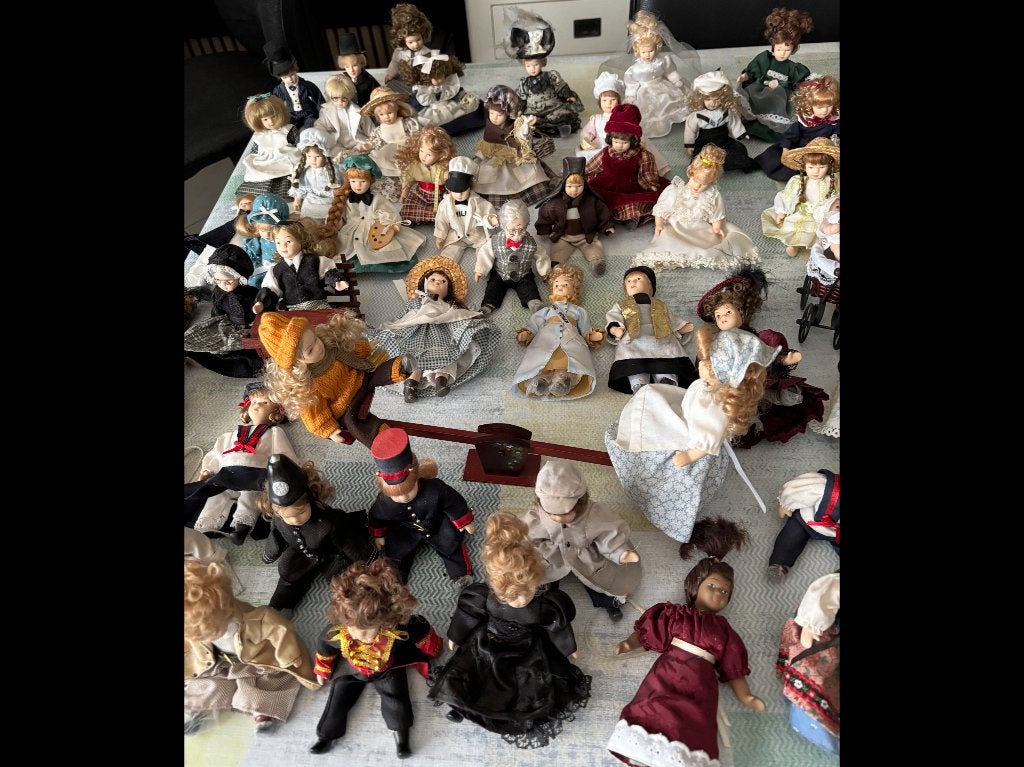 Popjes in porselein, Collections, Poupées, Enlèvement, Utilisé