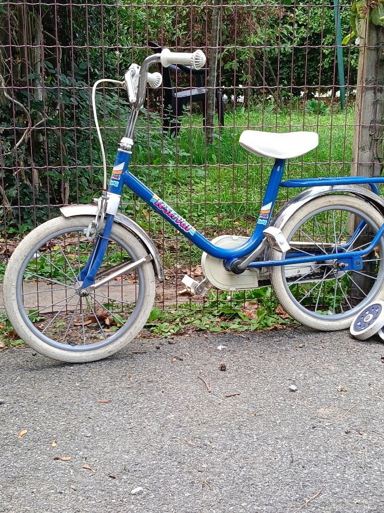 Kinderfiets, Fietsen en Brommers, Ophalen, Velgrem, 16 tot 20 inch, Zijwieltjes