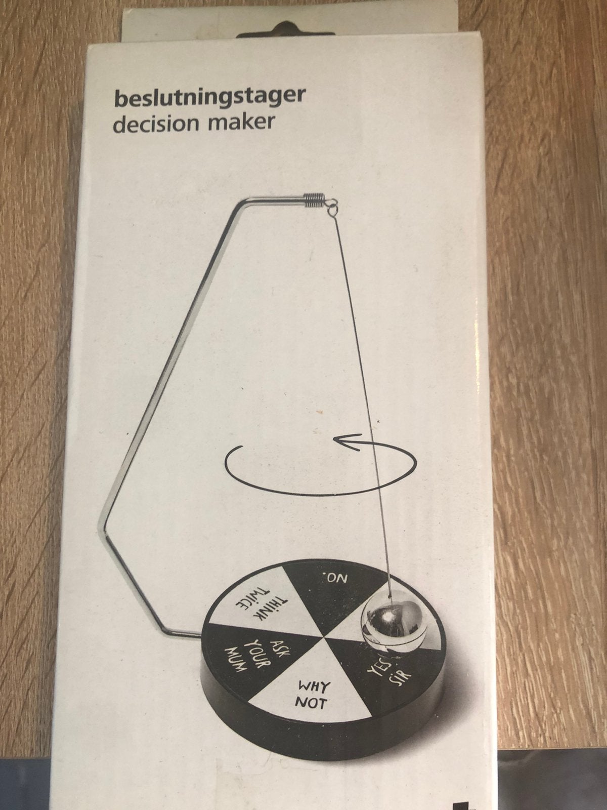 Decision maker, Ophalen, Zo goed als nieuw