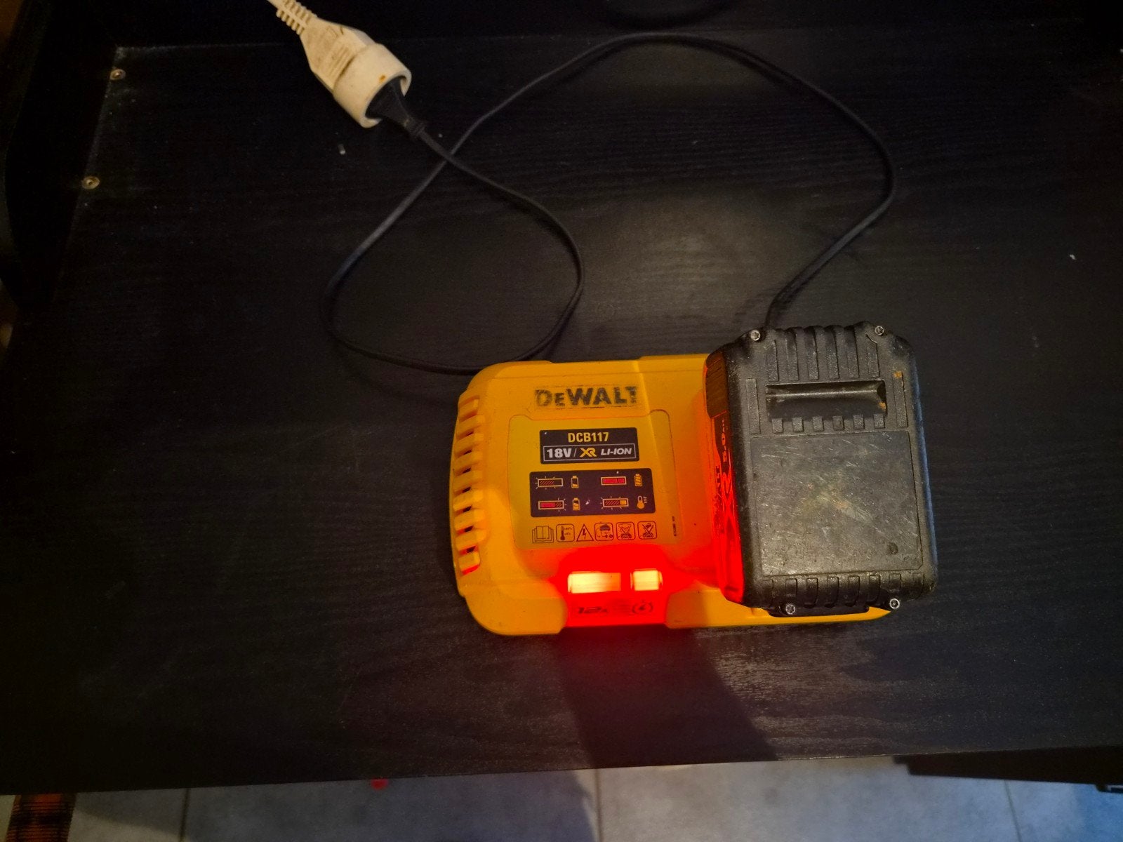 Chargeur rapide dewalt, DeWalt