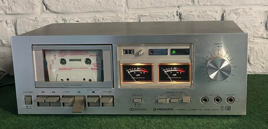 Mooie vintage Pioneer CT-F500, Audio, Tv en Foto, Tuners, Ophalen, Zo goed als nieuw