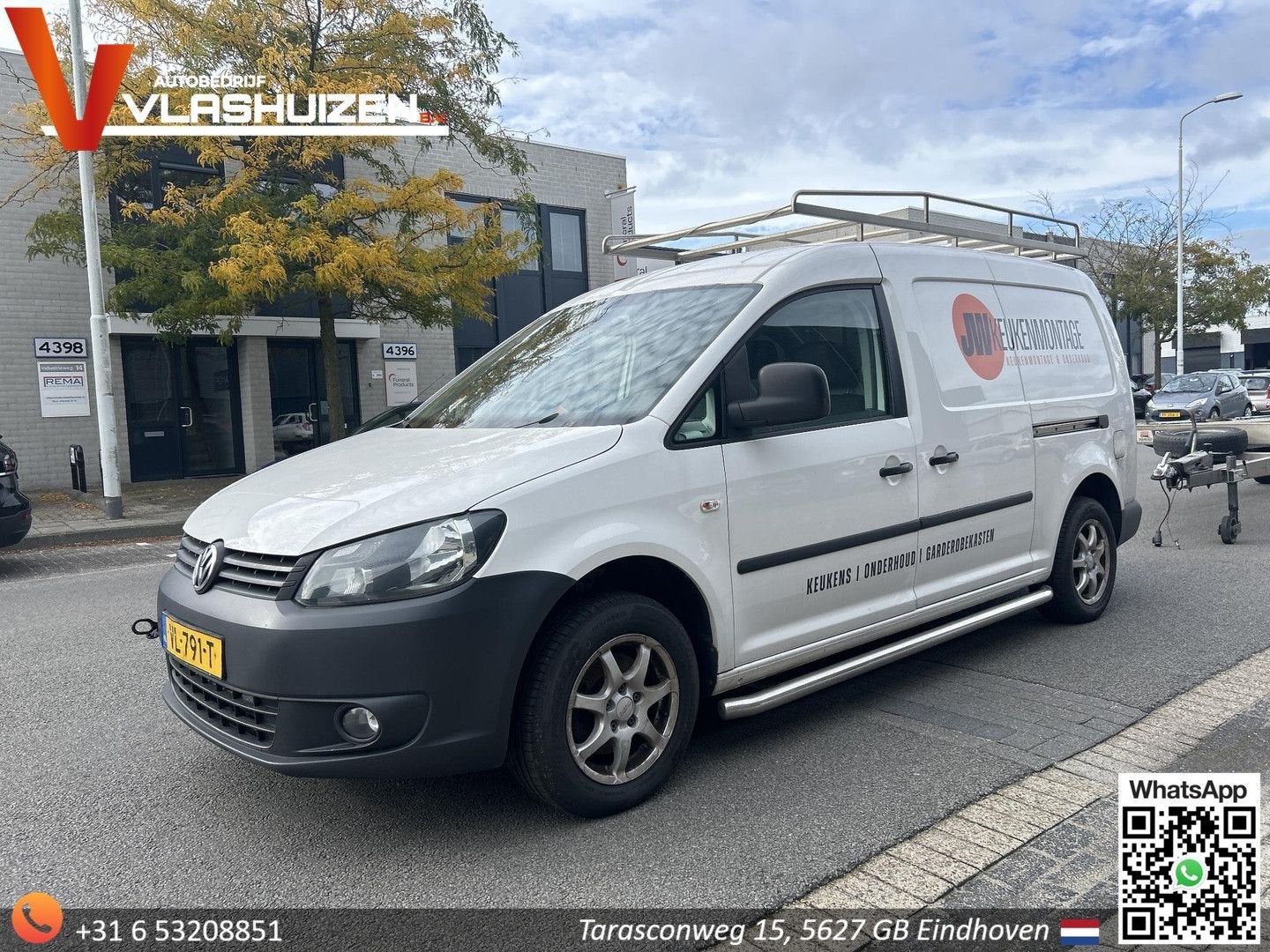 Volkswagen Caddy 2.0 Ecofuel Maxi | € 2.999,- NETTO! | MOTOR, Autos, Achat, Entreprise, ABS, Blanc