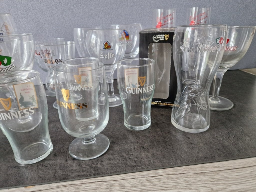 Partij glas, Verzamelen, Ophalen, Bierglas, Zo goed als nieuw, X