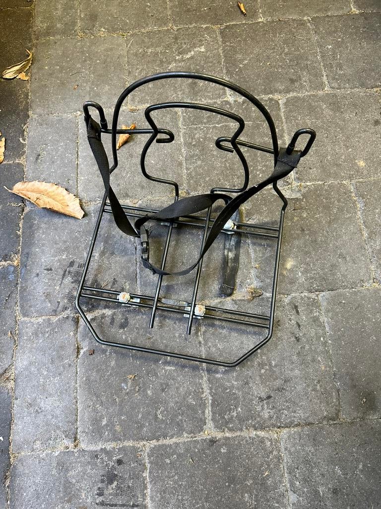 Boekentas drager fiets, Ophalen, Gebruikt