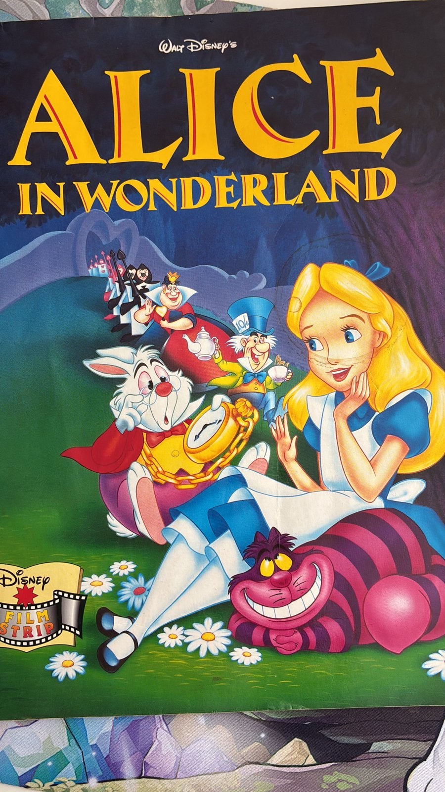 Walt Disney's Alice in Wonderland - Filmstrip Boek, Cd's en Dvd's, Ophalen of Verzenden, Zo goed als nieuw