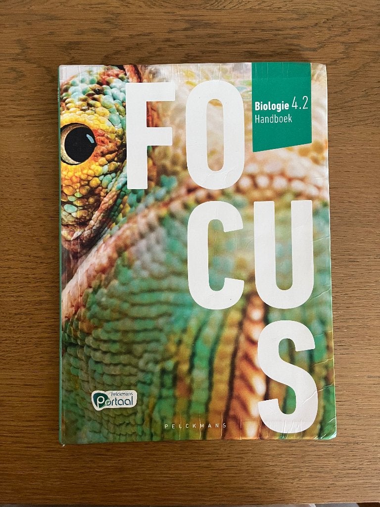 Focus 4 biologie, Ophalen, ASO, Zo goed als nieuw, Biologie