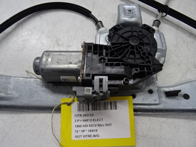 MOTEUR LEVE VITRE ELECTRIQUE AVANT GAUCHE Citroën DS3 (SA), Autos : Pièces & Accessoires, Carrosserie & Tôlerie, Citroën, Avant