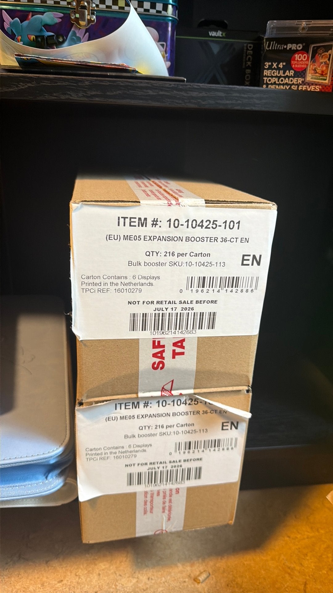 2 x Sealed Case Pitch Black Booster boxen, Ophalen of Verzenden, Nieuw, Boosterbox