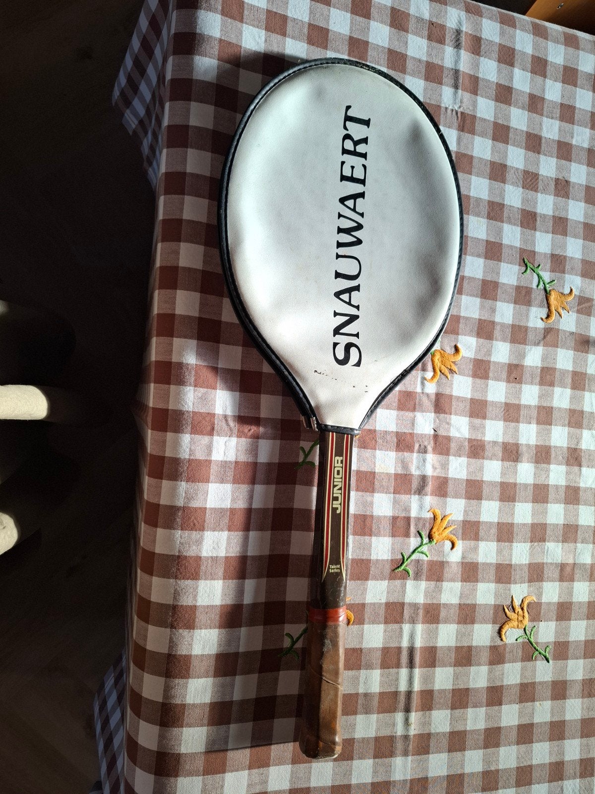 origineel Snauwaert junior tennisracket met hoes, Ophalen, Gebruikt