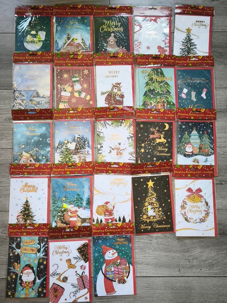 Cartes de voeux de Noël, Divers, Enlèvement ou Envoi, Neuf