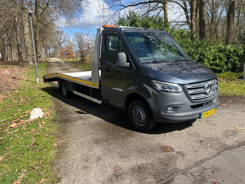 PANNE DU TRANSPORTEUR DE VOITURE Mercedes Sprinter 519 CDI, Autos, Camionnettes & Utilitaires, Achat, Euro 6, Entreprise, 3 places