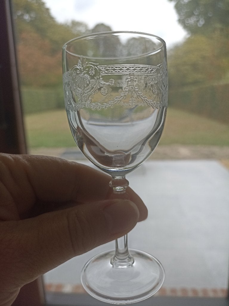 Cristal d'Arques likeurglaasjes, Antiek en Kunst, Ophalen of Verzenden