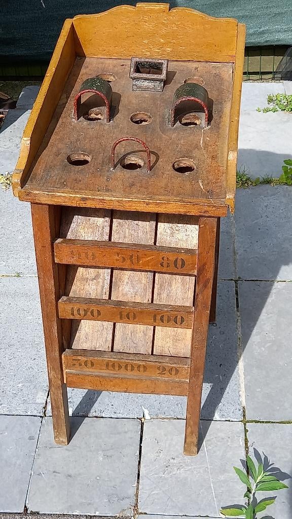Antiek caféspel, kikkerspel, Ophalen of Verzenden