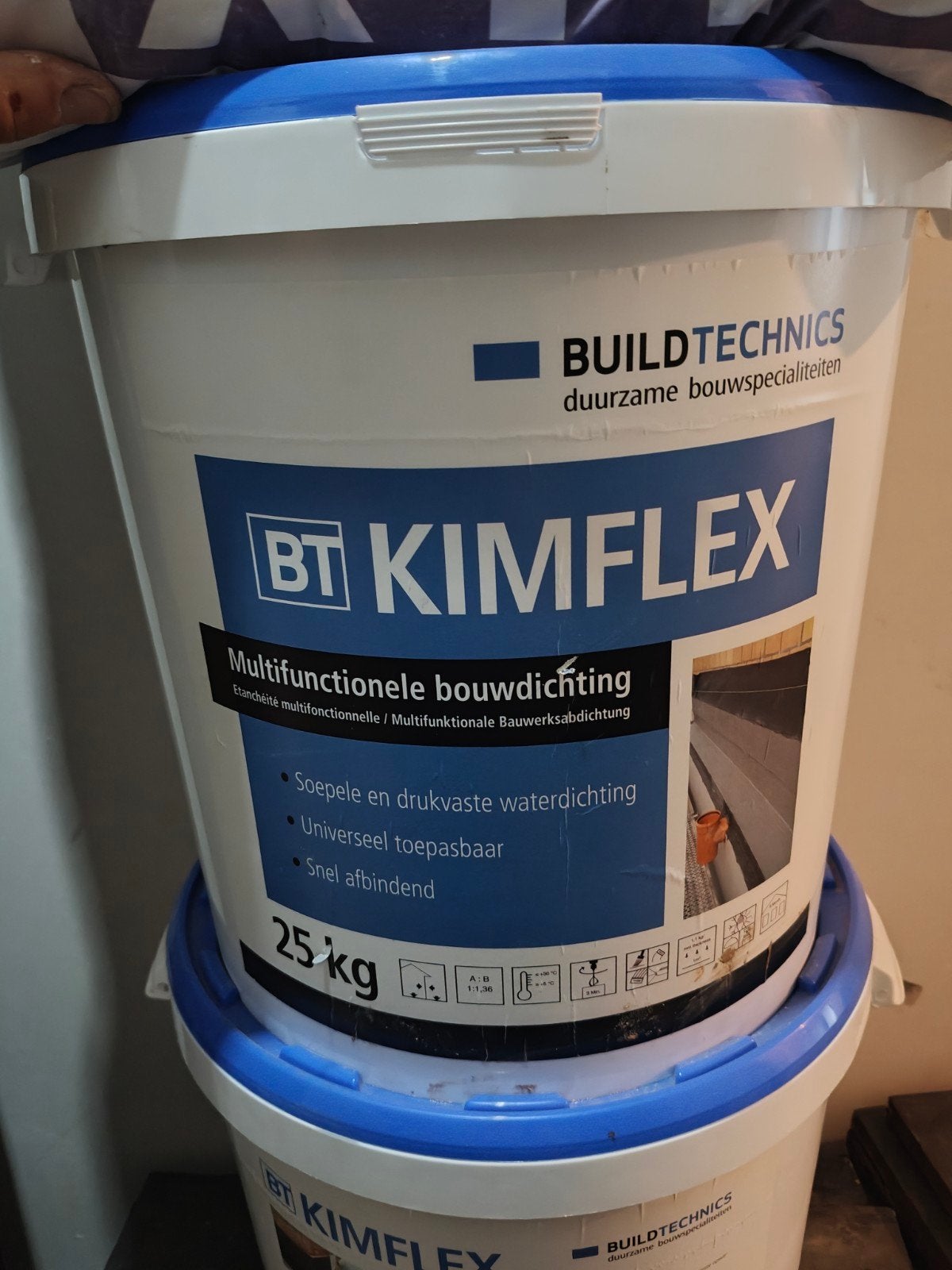 Kimflex waterdichting, Doe-het-zelf en Bouw, Verf, Beits en Lak, Ophalen of Verzenden