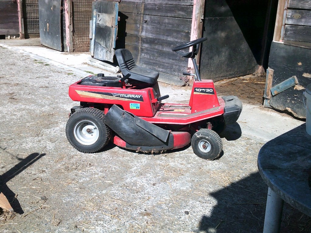 TRACTEUR TONDEUSE MURRAY, Enlèvement, Utilisé, Bac de ramassage