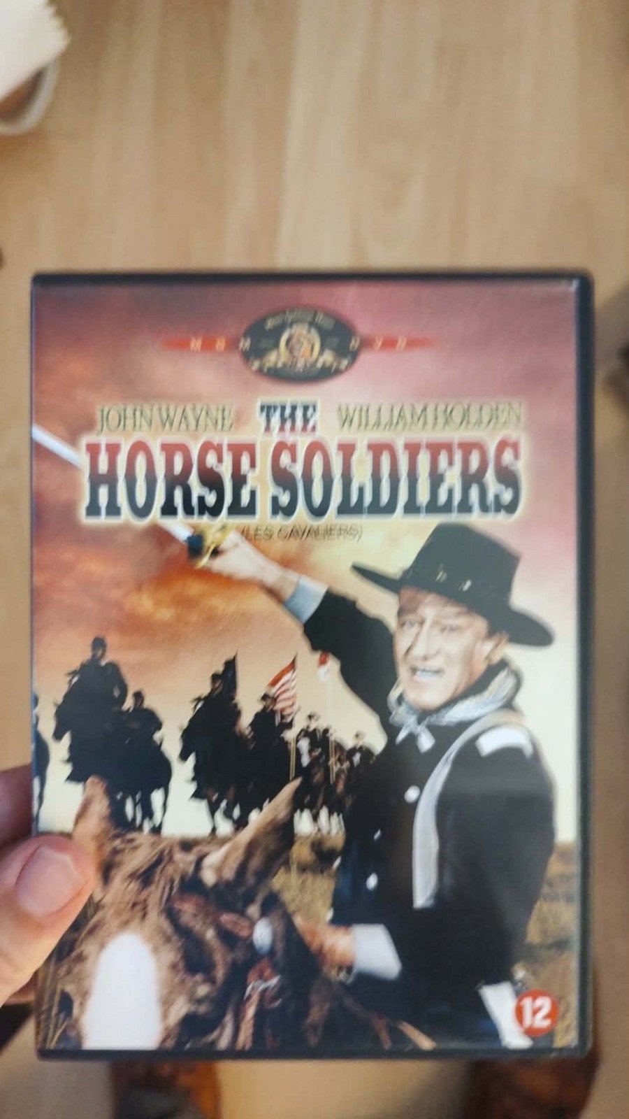 The Horse Soldiers met John Wayne en William Holden., Engels, Nederlands, Ophalen of Verzenden, Zo goed als nieuw