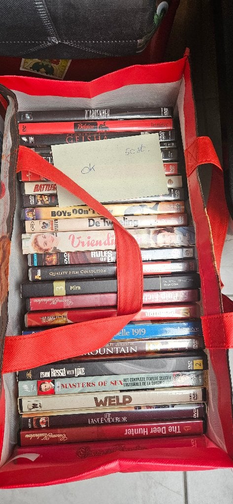 lot dvd's, Vanaf 18 jaar, Ophalen, Gebruikt, Overige genres