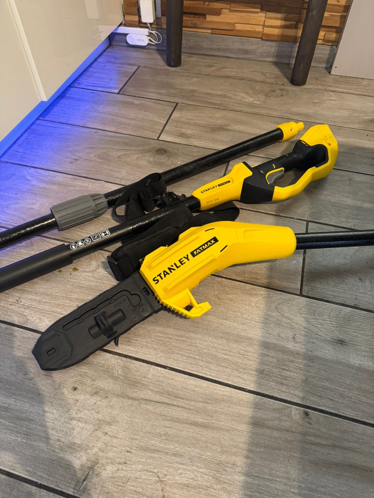 Stanley fatmax kettingzaag op steel, Tuin en Terras, Handzagen, Ophalen, Zo goed als nieuw