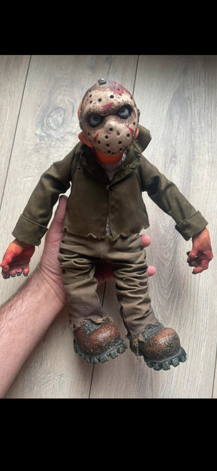 Jason voorhees doll, Verzenden, Zo goed als nieuw