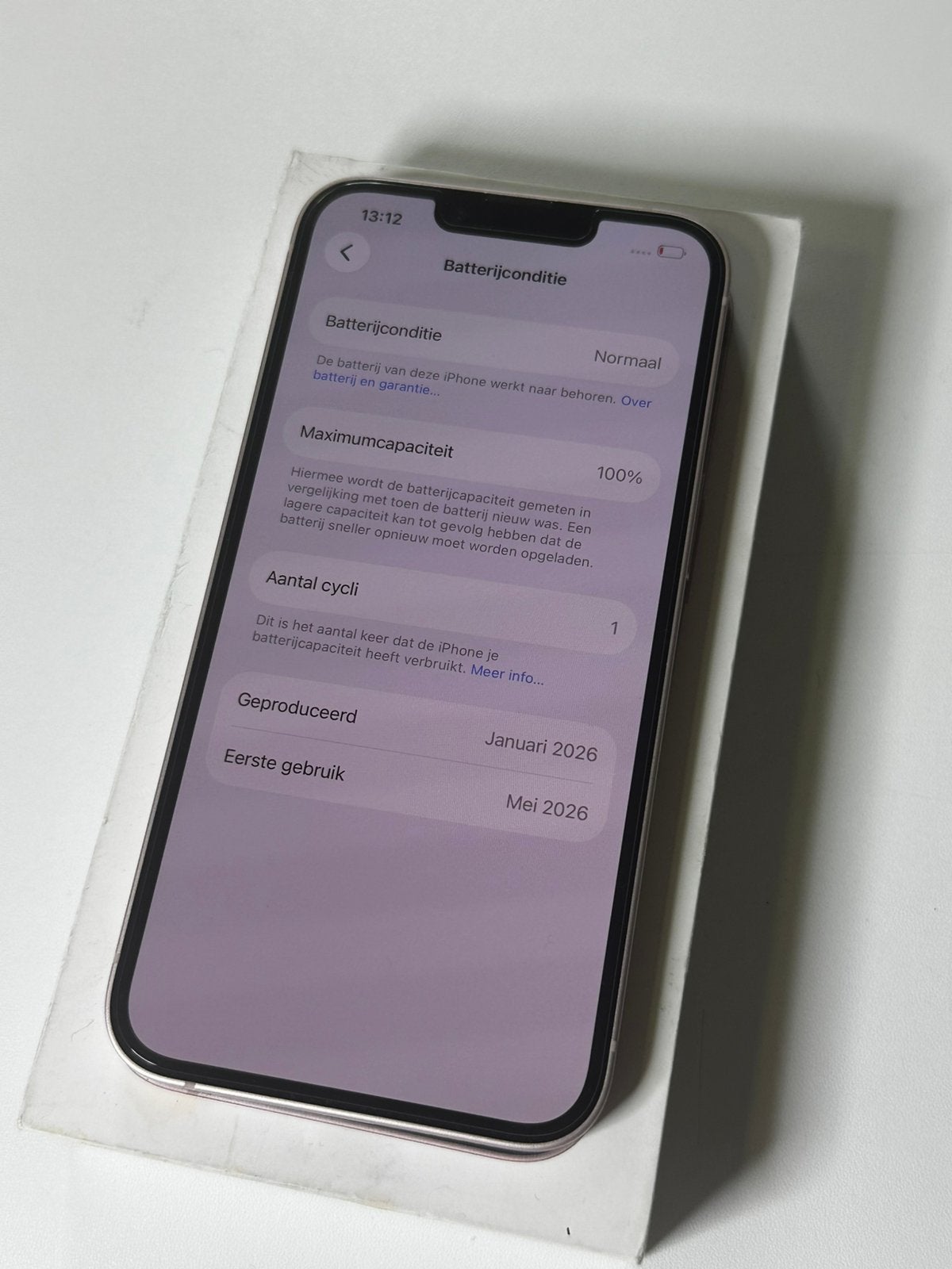 Iphone 17e met 100% batterij, Telecommunicatie, Mobiele telefoons | Apple iPhone, Overige modellen, Nieuw, Ophalen, 256 GB