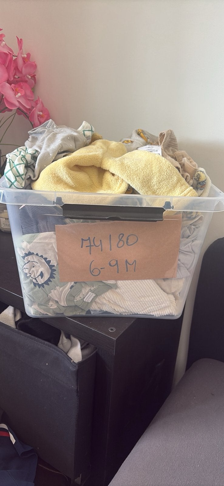 Bundel kleren, Kinderen en Baby's, Ophalen, Zo goed als nieuw, Maat 74