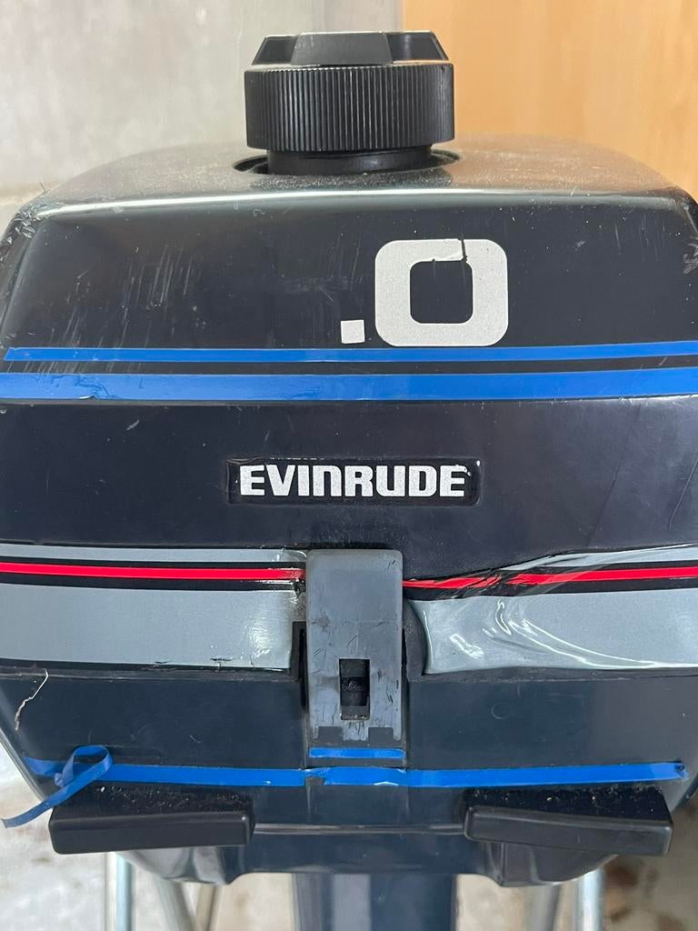 evinrude 4.0 buitenboord motor, Watersport en Boten, Zeilen en Zeiltoebehoren, Ophalen, Zo goed als nieuw