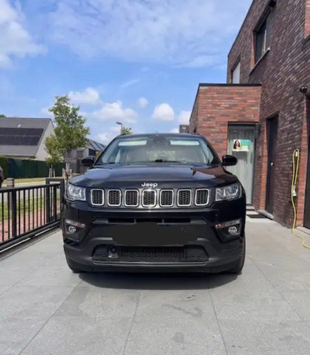 Jeep Compass 1.3 Plug-in Hybrid 4xe – 2021 – 110.000 km – Ze, Auto's, Automaat, Stof, Zwart, Compass