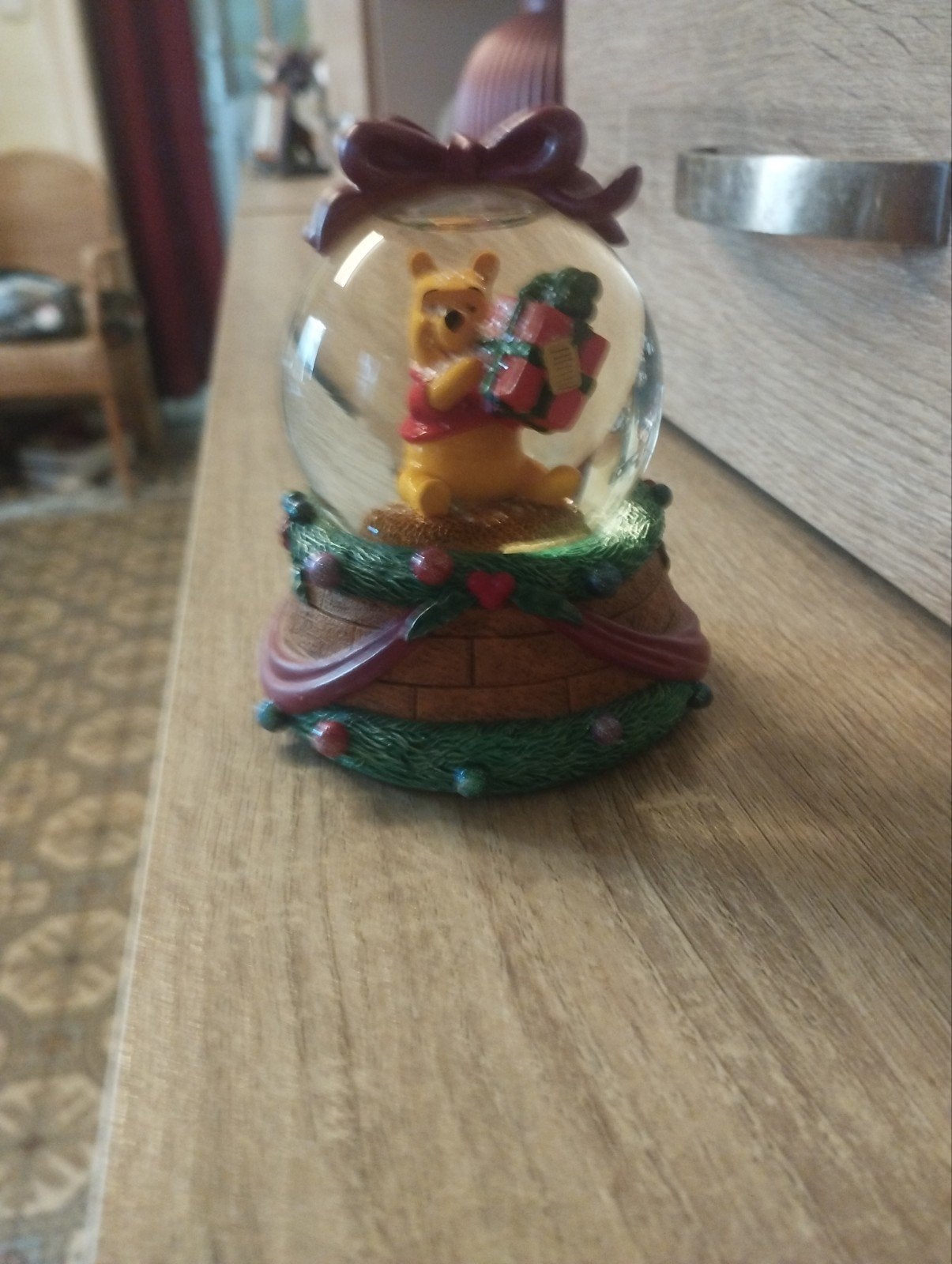 Statue snow globe Disney, Collections, Enlèvement, Winnie l'Ourson ou amis, Neuf, Statue ou Figurine