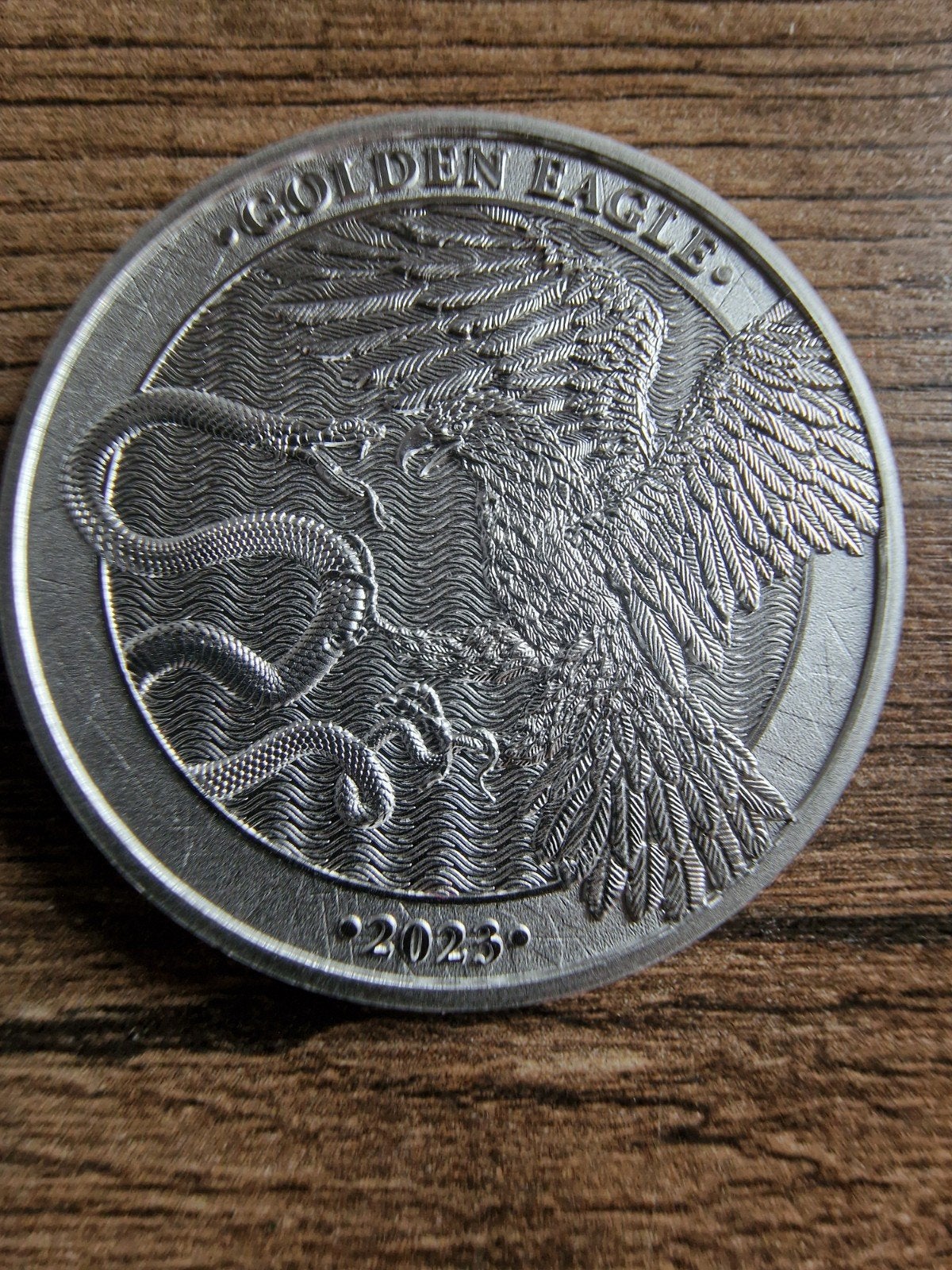 Pièce de 1 oz en argent Golden Eagle, Enlèvement ou Envoi, Argent