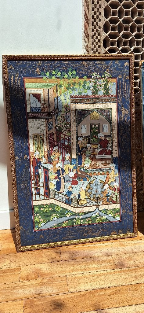 2 Perzisch-Indische schilderijen, Antiek en Kunst, Ophalen