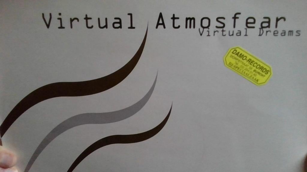 VIRTUAL ATMOSFEAR " VIRTUAL DREAMS ", Ophalen of Verzenden, Zo goed als nieuw, 12 inch, Techno of Trance