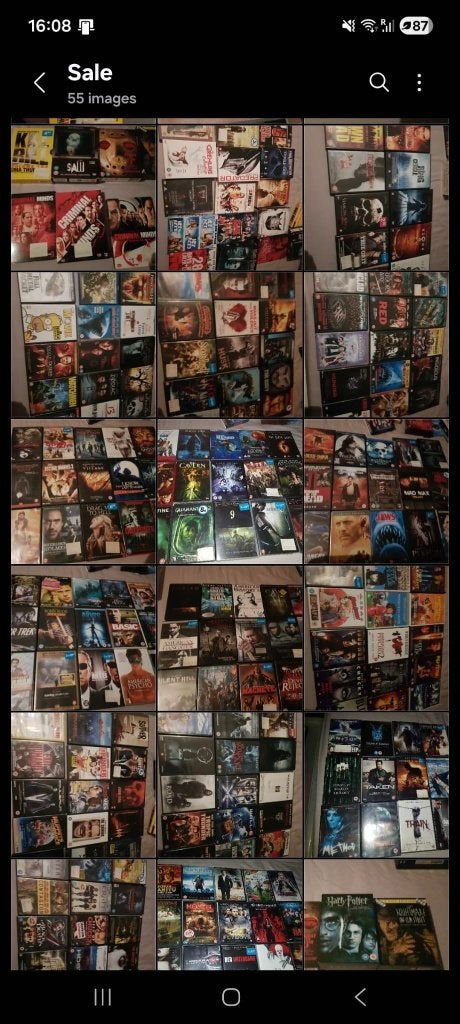 Grote DVD-verzameling te koop – horror, fantasy & sci-fi, Cd's en Dvd's, Ophalen, Gebruikt, Alle leeftijden, Boxset