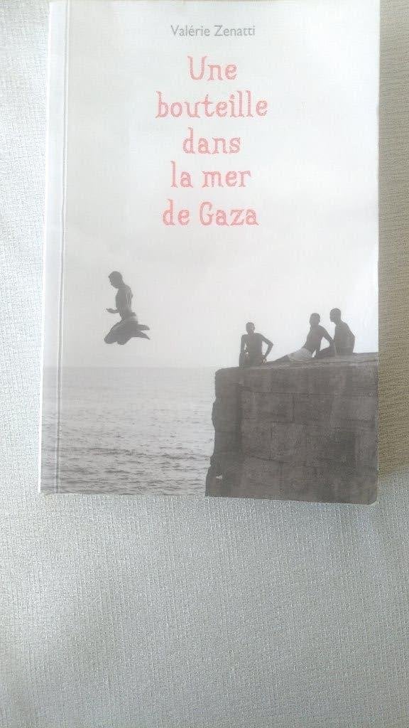 Frans leesboekje une bouteille dans la mer de Gaza, Boeken, Ophalen, Zo goed als nieuw, ASO, Frans