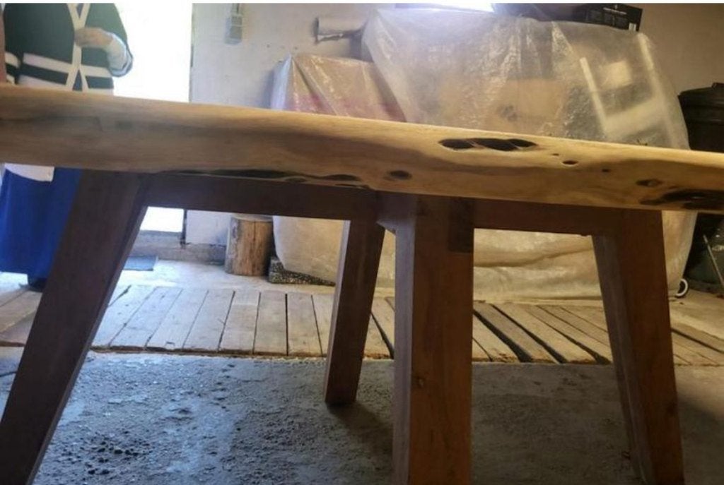 Nieuwe mooie grote tafel 2m70 op 1m., Huis en Inrichting, Tafels | Eettafels, Ophalen, Klassiek, 50 tot 100 cm, Vijf personen of meer