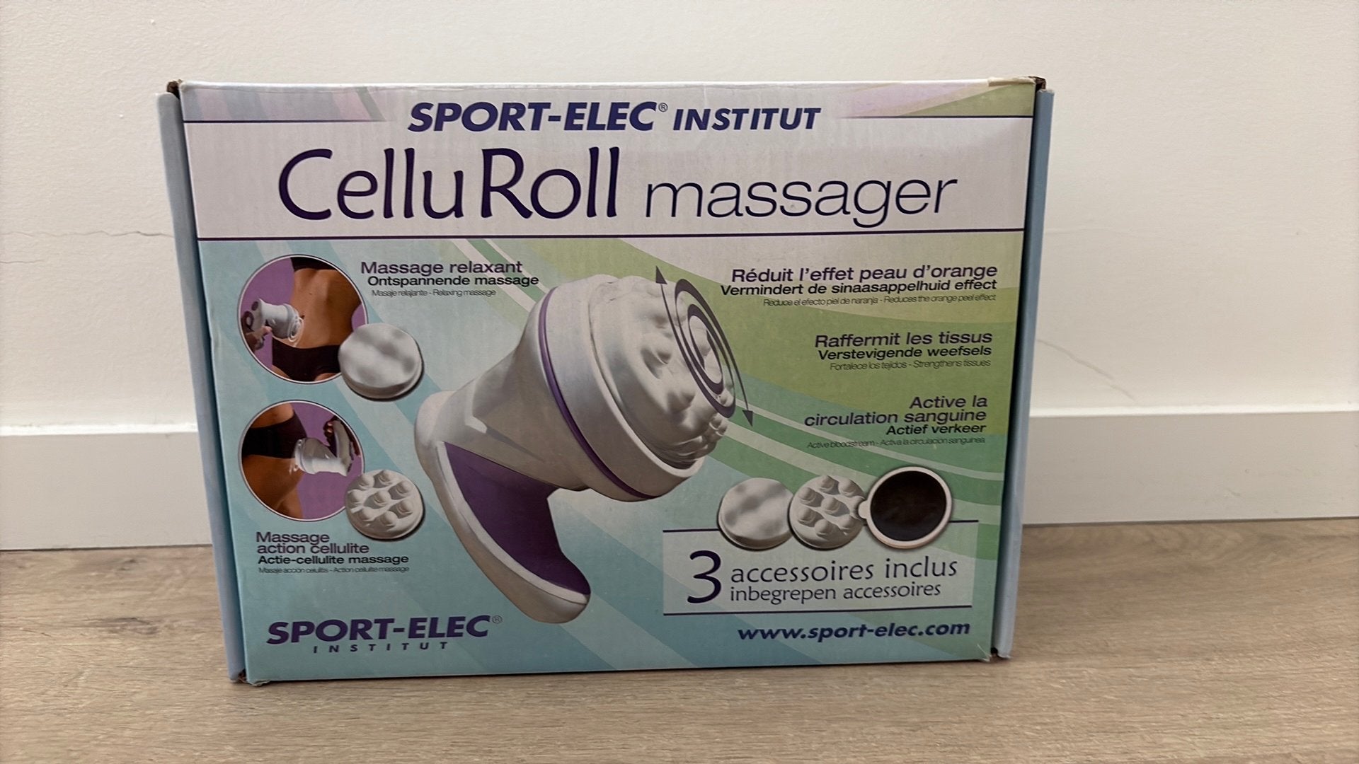 Cellu Roll massager (Sport-Elec), Enlèvement, Utilisé, Appareil