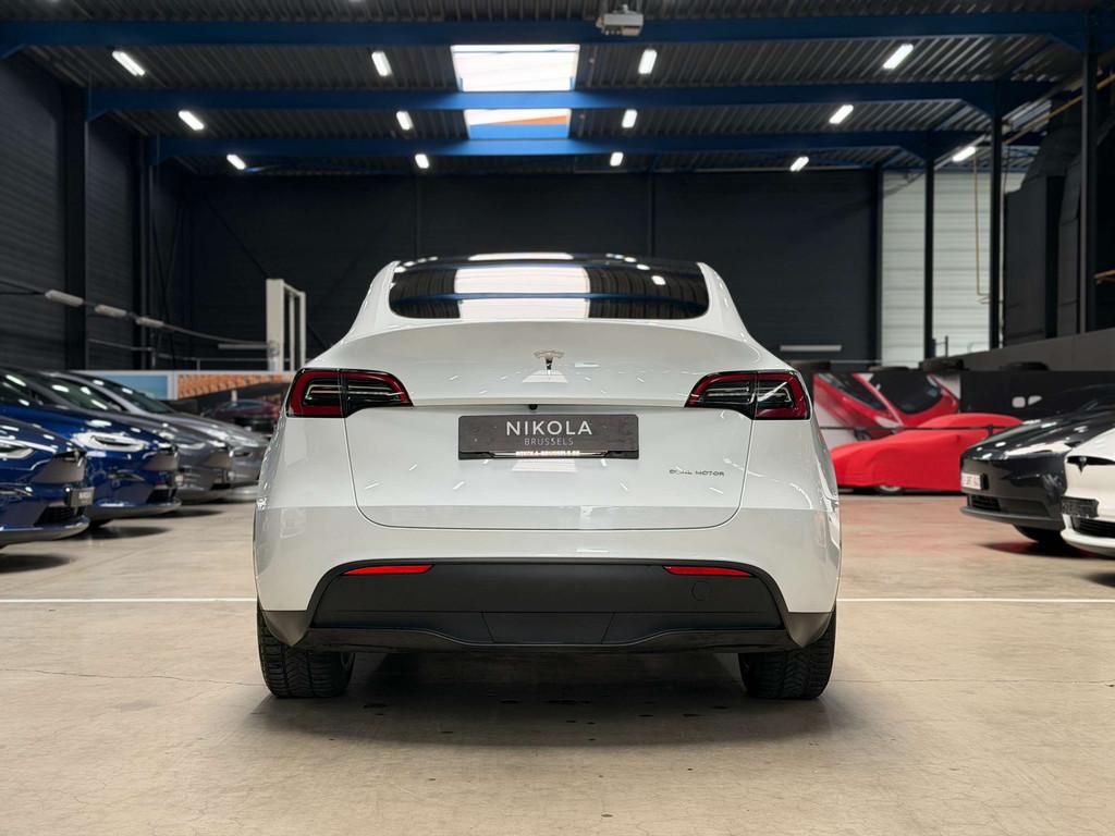 Tesla Model Y LONG RANGE - AWD - HIGHWAY AUTOPILOT, Zwart, Adaptive Cruise Control, Wit, 5 zetels